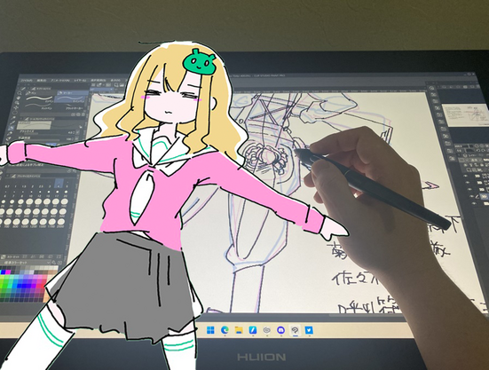 HUION Kamvas Pro 24 (4K)レビュー。