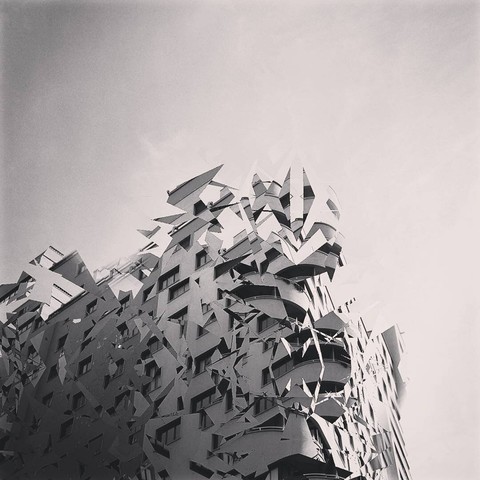 Deconstruction of a building