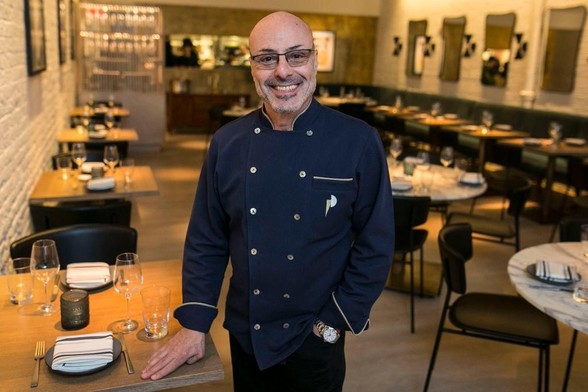 Chef Alfred Portale reveals weird secret ingredient in his pesto