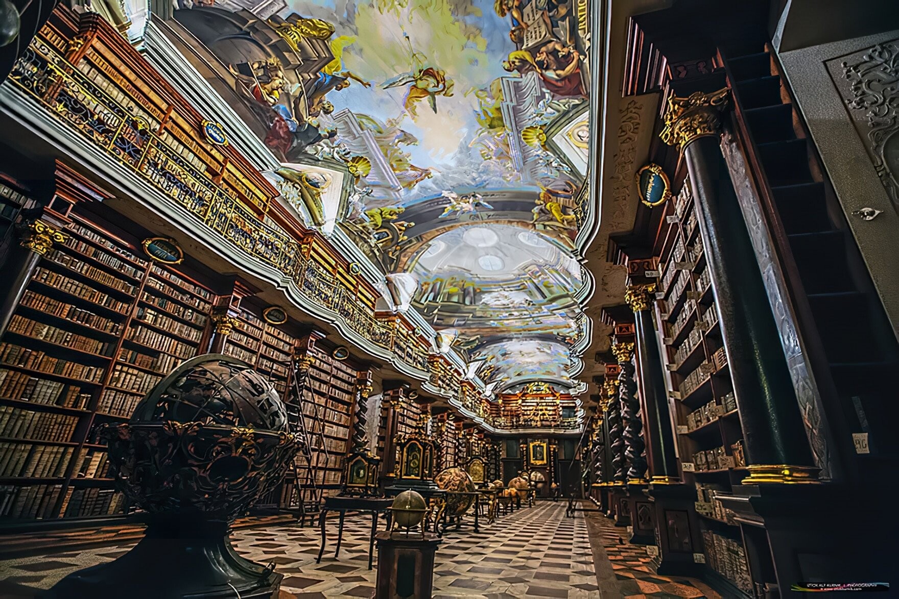 национальная библиотека в праге чехия