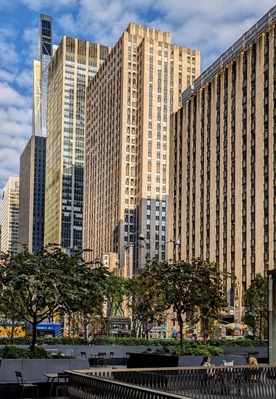 Midtown Manhattan on November 5th 2023.